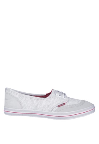 Hush Puppies Sepatu Casual Cannes Lace Up - White