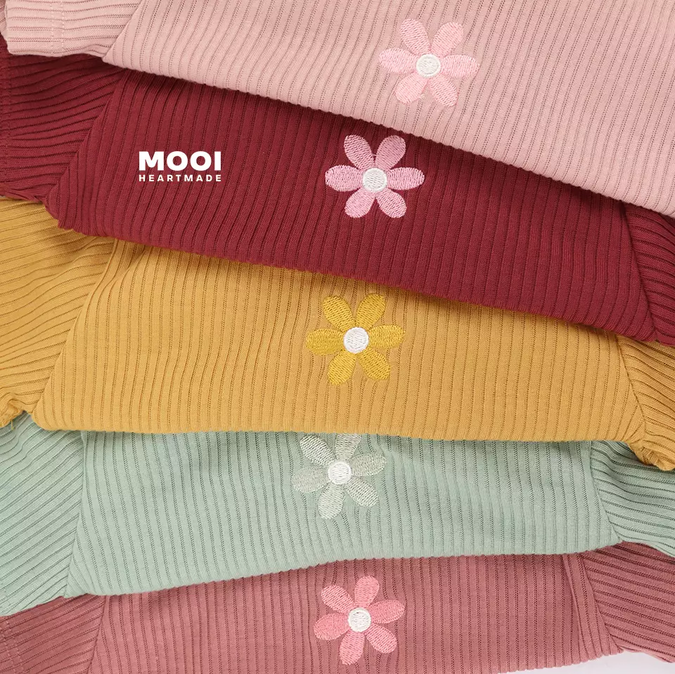 Mooi Atasan Turtleneck Anak Perempuan Giselle Top - Marigold