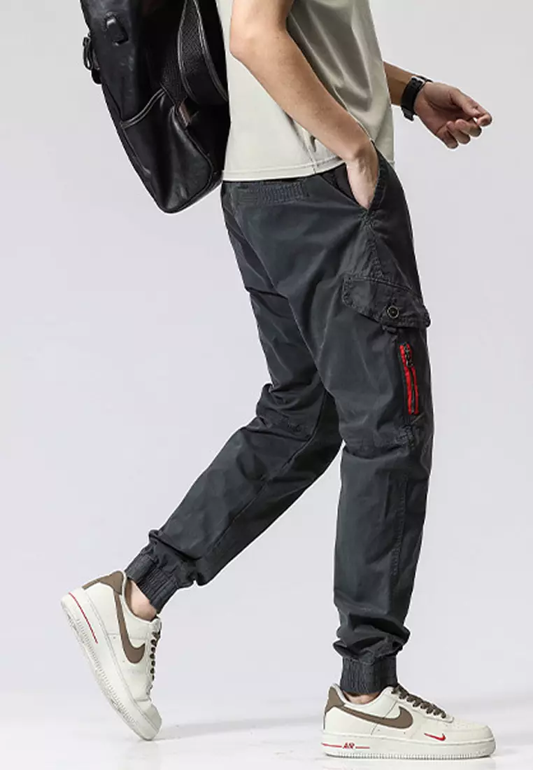 Functional Style Pockets Cargo Pants GJL666