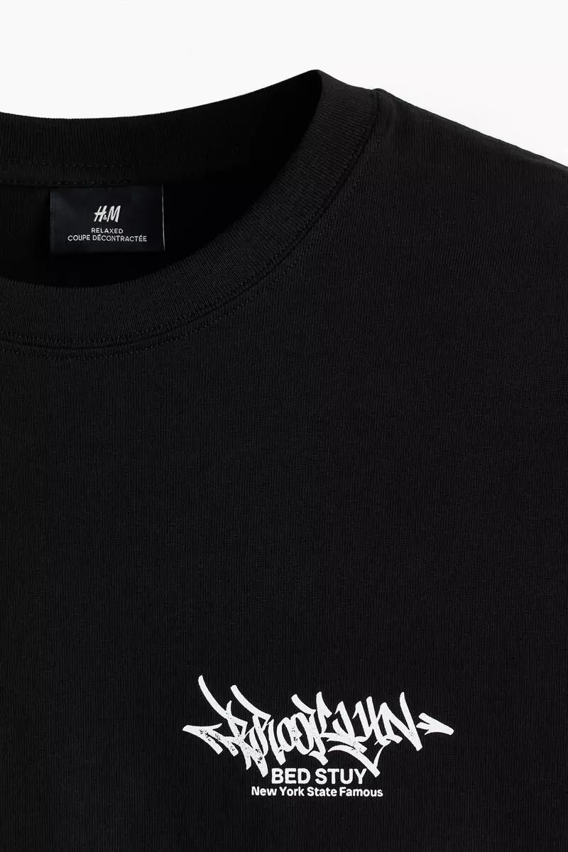 Loose Fit Printed T-shirt