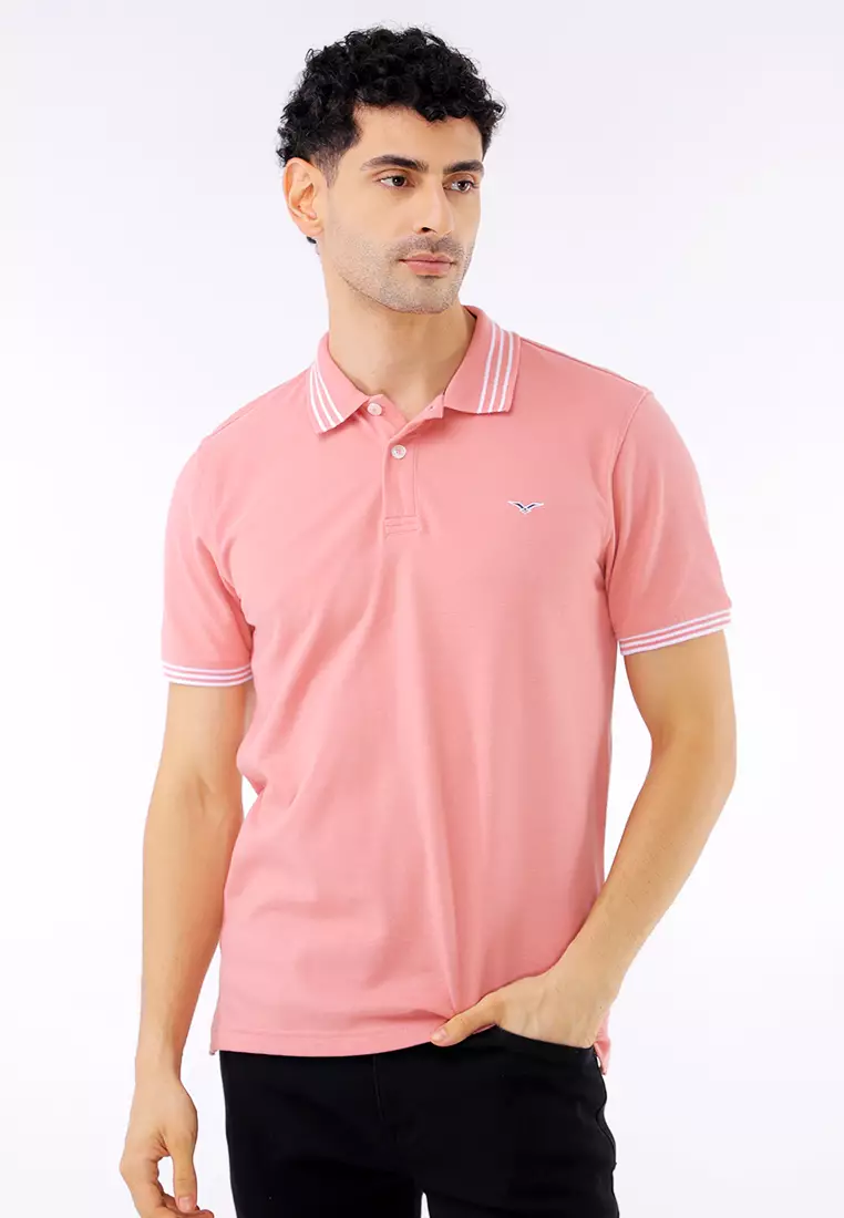Cvc Collared Shirt Pique