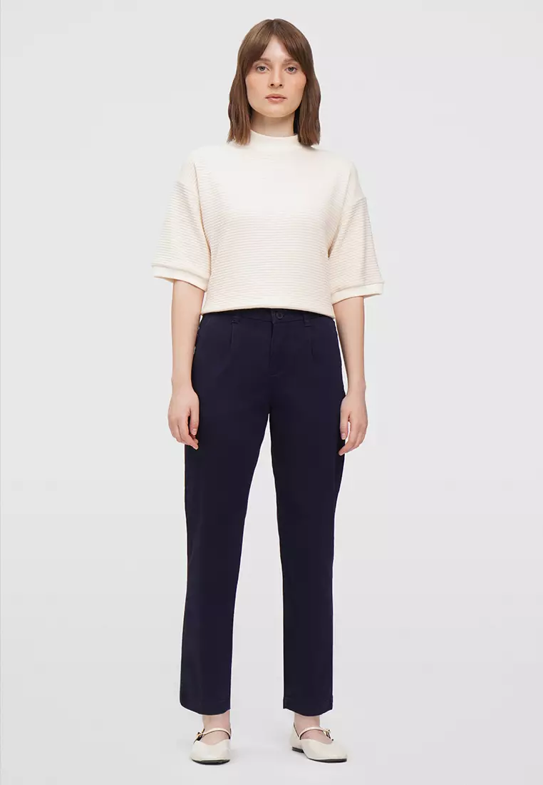 O.O.O. Stretch High Waist Trousers