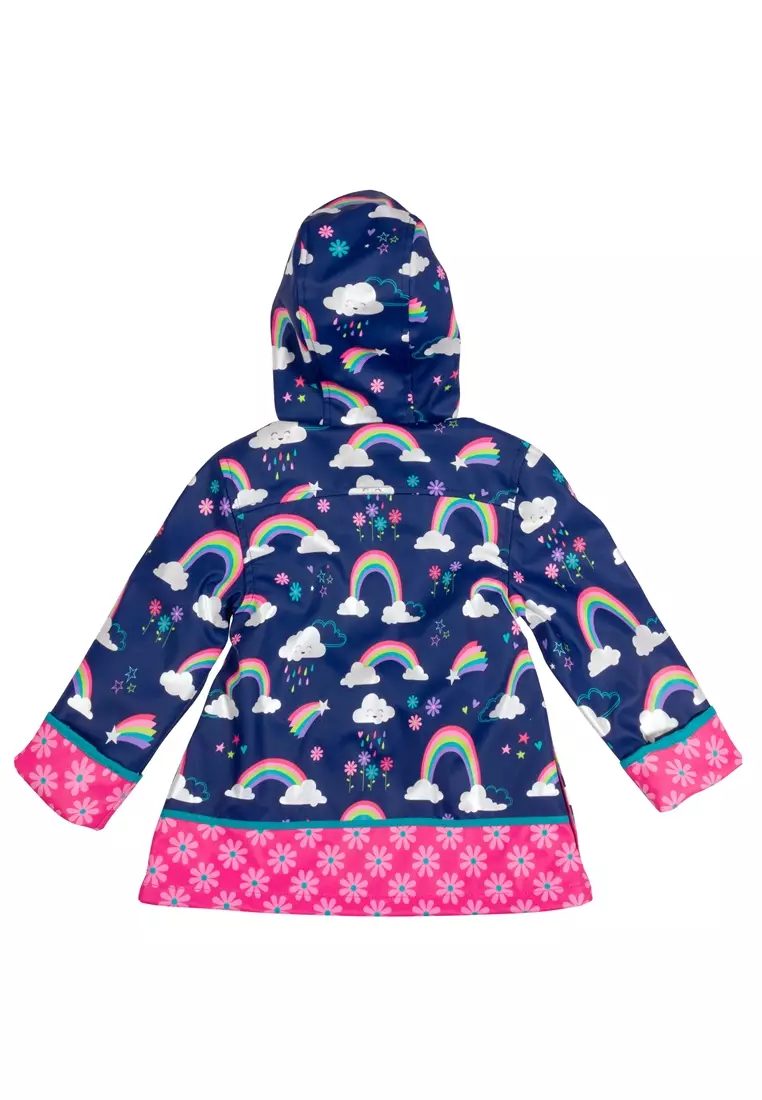 Stephen Joseph Rain Coat Rainbow