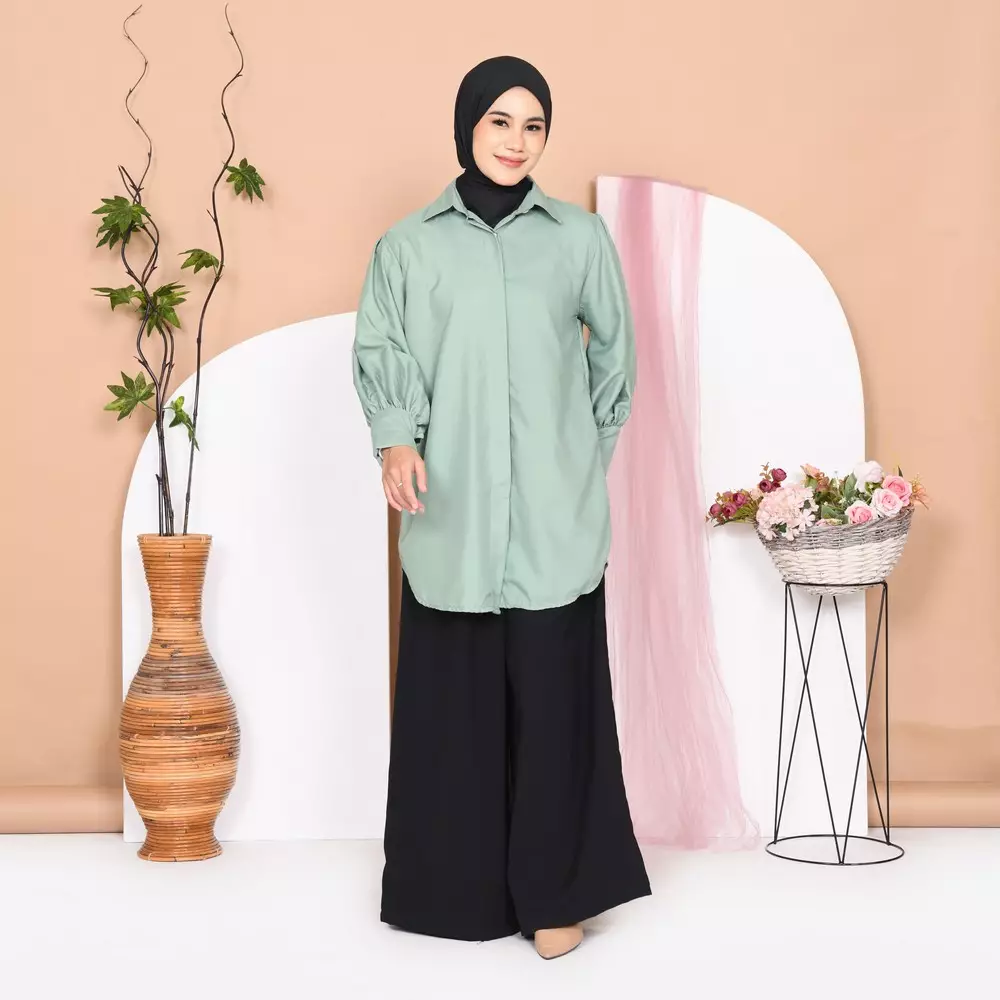 Ateera Tunic - Soft Matcha M20068 R97S2