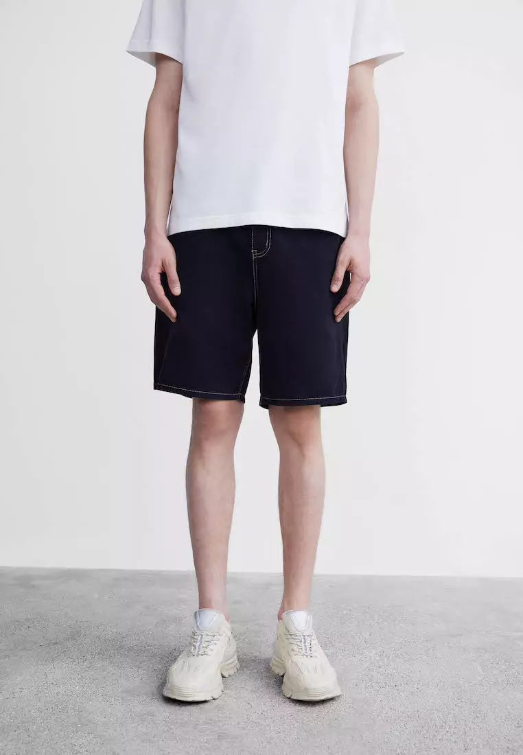 Contrast best sale stitch shorts