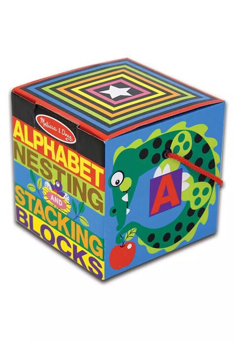 Buy Melissa & Doug Melissa & Doug Alphabet Nesting and Stacking Blocks