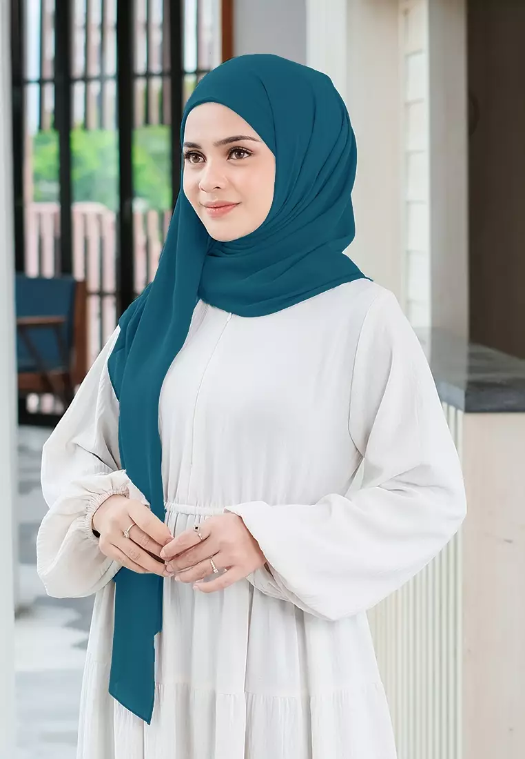 HIJAB INSTAN PAULA - DEEP TURQUOISE