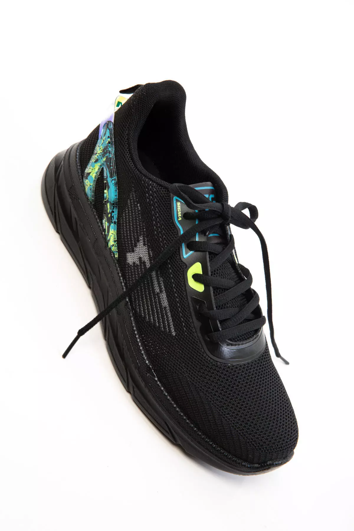 Black-Black Men's Sneaker 20664