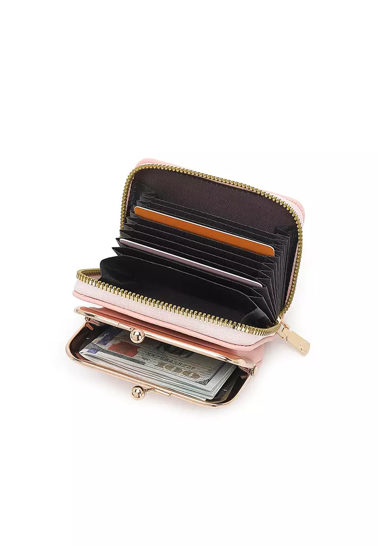 Women's Short Wallet / Purse - Pink