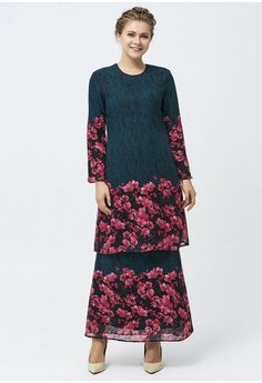 Buy Baju Kurung Emerald Green Online Zalora Malaysia Brunei