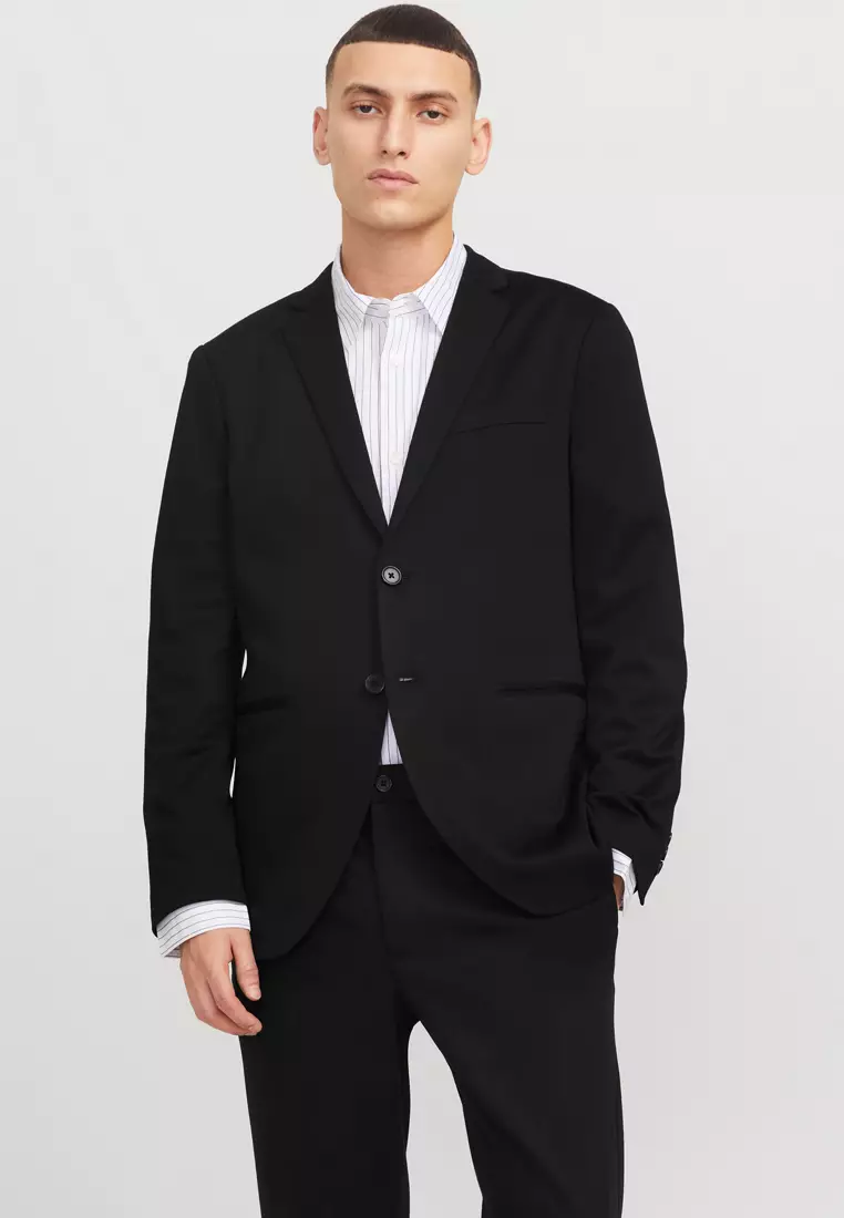 Jack & Jones JORSNOWBALL CREW NECK - Jersey de punto - navy blazer/azul