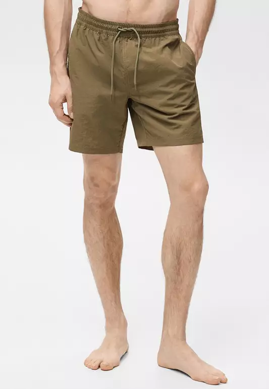 Basic Drawstring Swimsuit