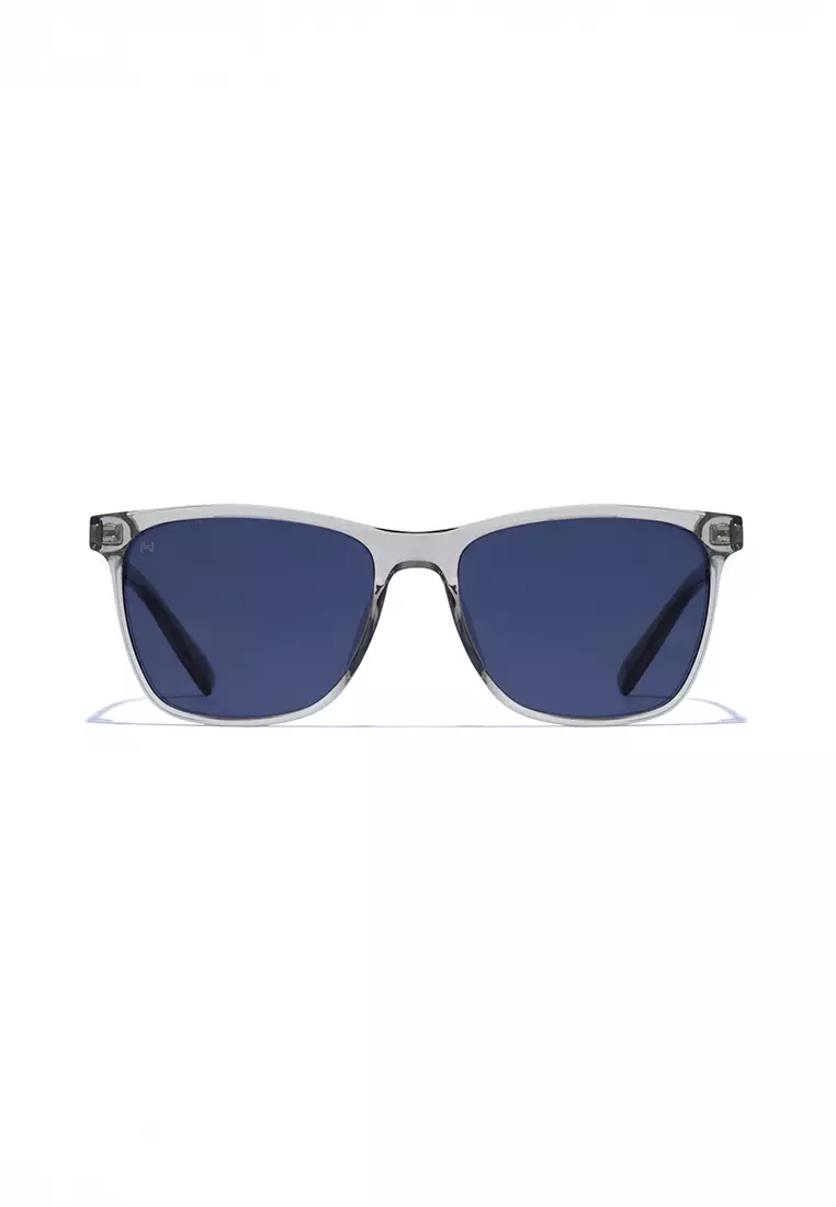Wave - Grey Smoke Blue Sunglasses for Men and Women, Unisex. Official Product Designed in Spain