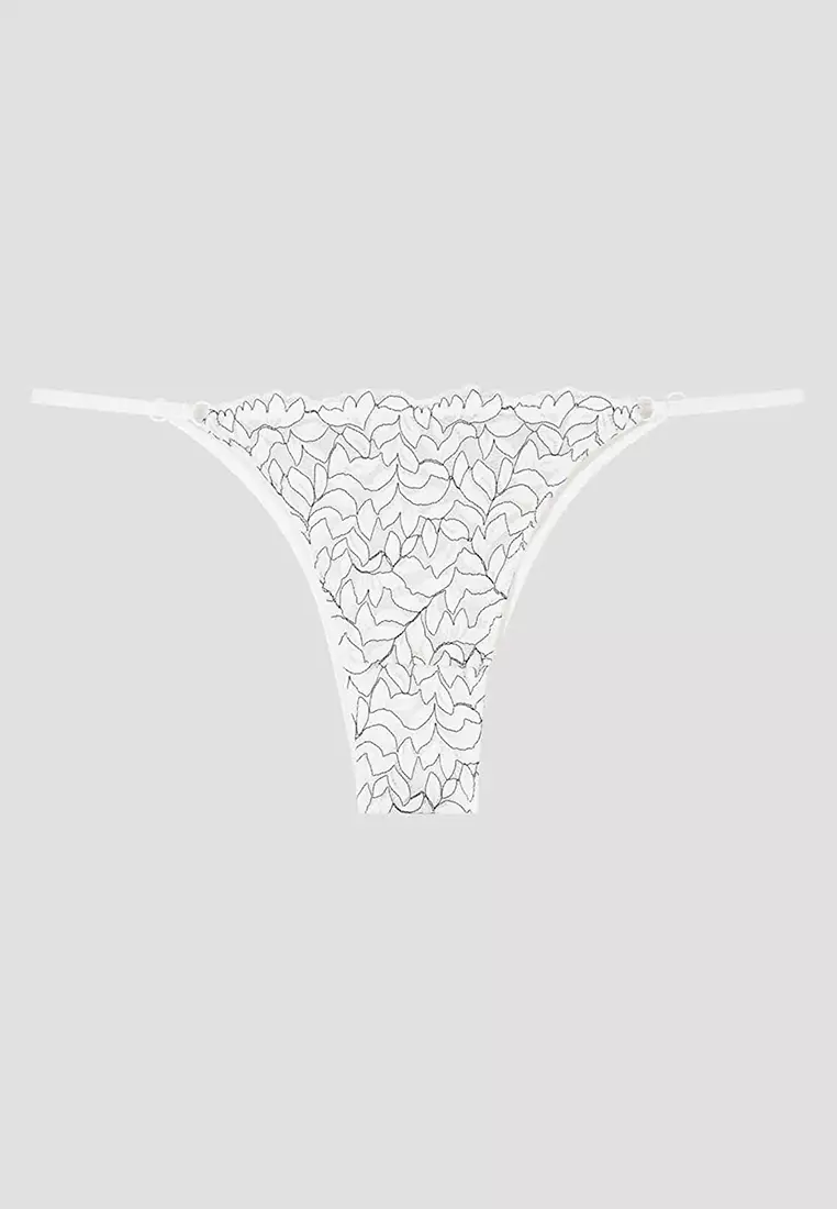 Buy Penti White Lace Brazilian Panties Online ZALORA Malaysia