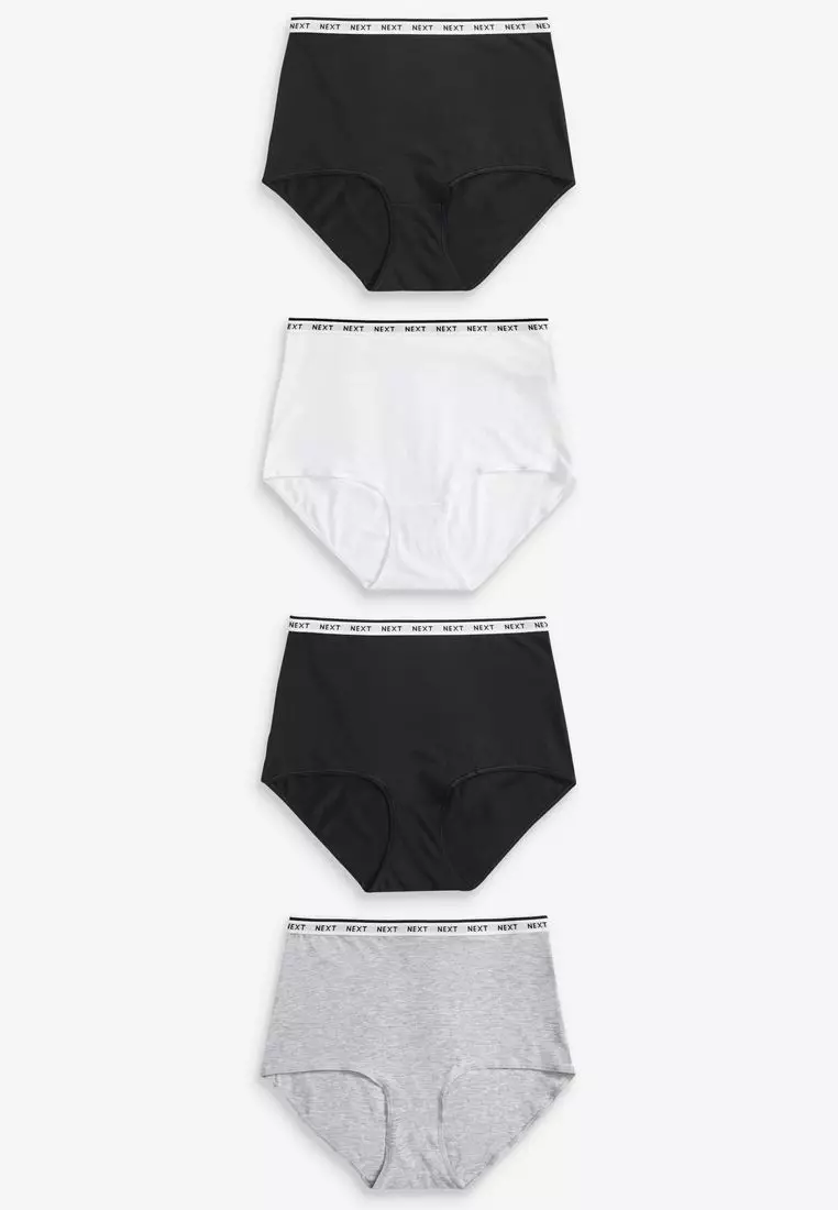 Buy Black/White/Nude Short No VPL Knickers 3 Pack from the Next UK online  shop