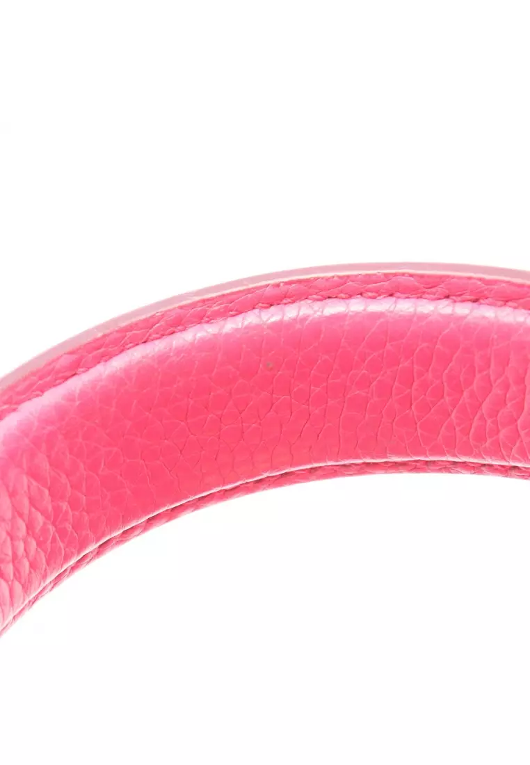 Pre-Loved Salvatore Ferragamo Sofia Gancini 2WAY Handbag leather pink