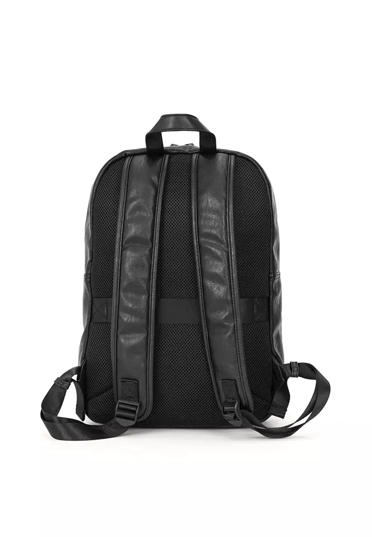 casual leather backpack