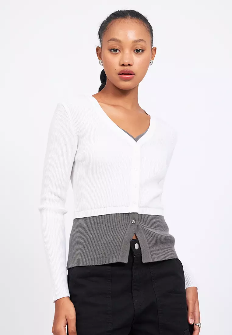 Double Layered Long Sleeve Top