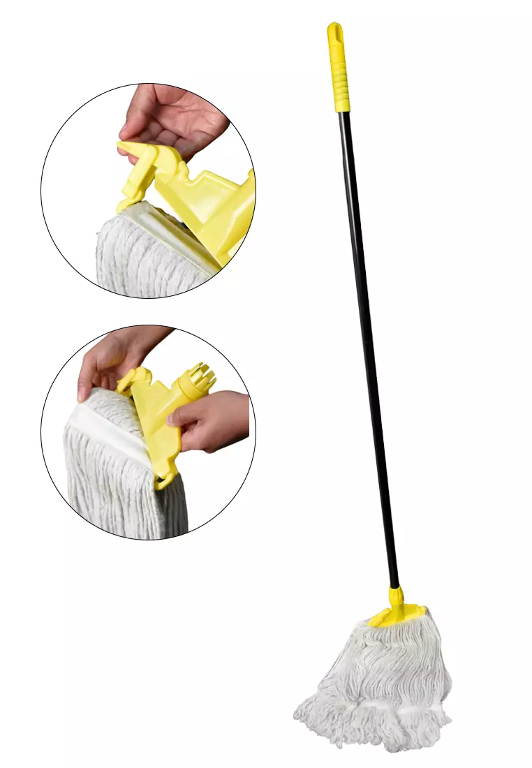 Buy Scrubz Scrubz Pro Wet Cotton Mop Combo 20oz, Floor Mop, Cleaning ...