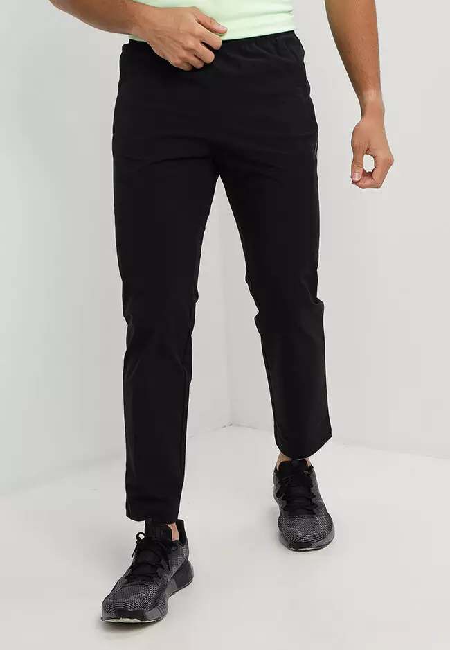 Woven shop athletic pants