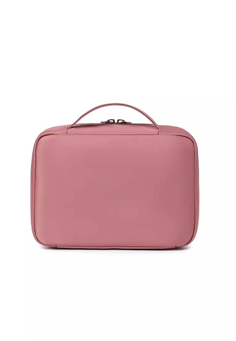 Waterproof Zippered Toiletry Pouch Travel Makeup Bag For Women