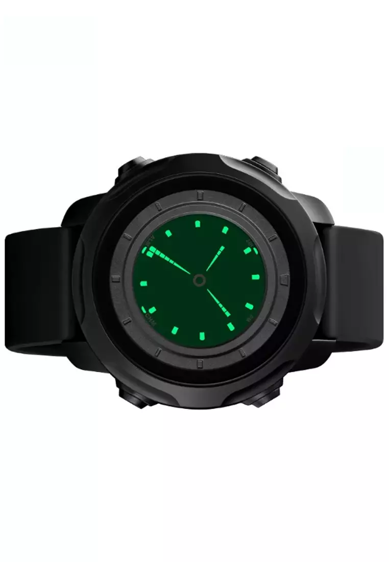 Jam Tangan Digital Pria Waterproof Many Function Strap Tali Material PU Silicone BL74 ORIGINAL