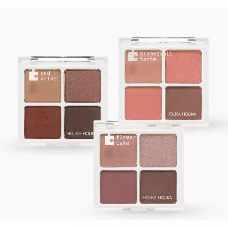 Holika Holika Piece Matching Shadow Palette - Red Velvet