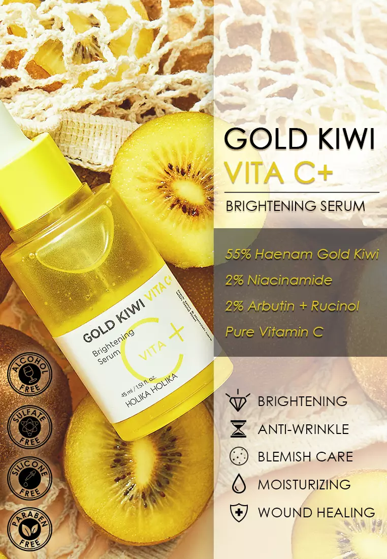 Holika Holika Gold Kiwi Vita C+ Brightening Serum