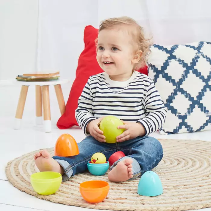 ELC Nesting Eggs - Mainan Edukasi Aktivitas Anak Bayi