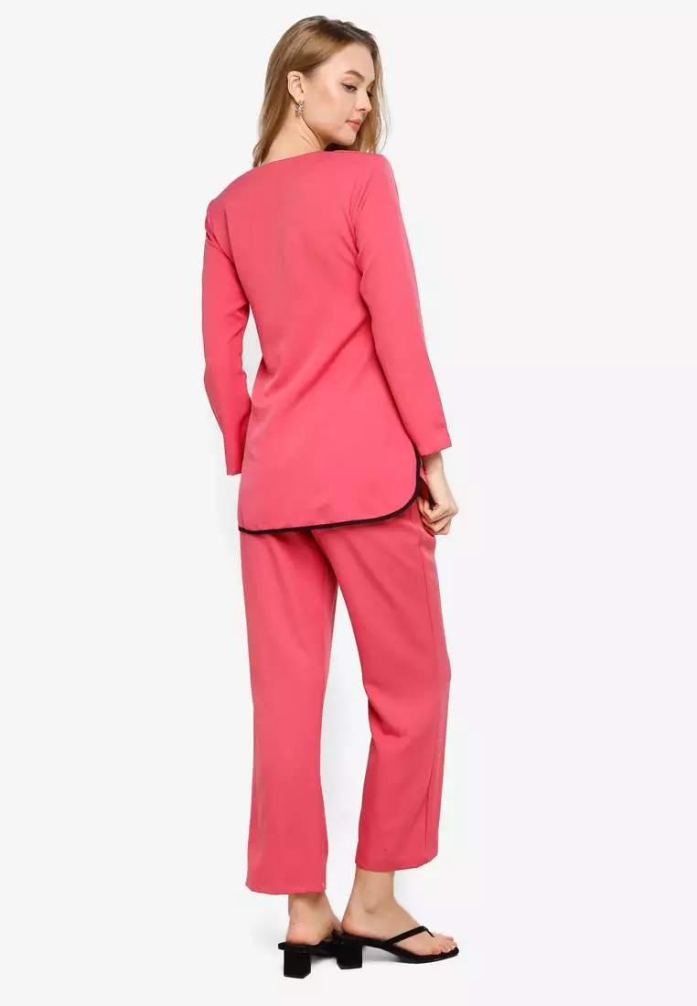 Latifa Blouse Pocket Suit