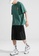 Twenty Eight Shoes green VANSA Unisex Cat Print Short Sleeve T-Shirt VCU-T1010 6F63AAAF87E63FGS_6