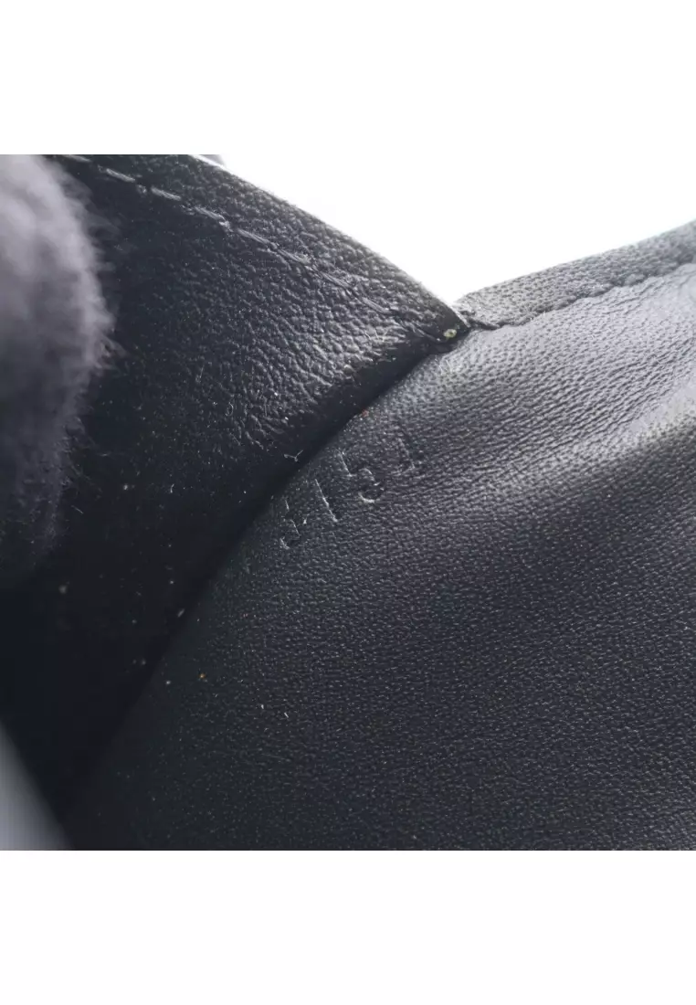 Pre-Loved Louis Vuitton Portefeuil Brother Damier Infini onyx Bi-fold Long Wallet leather black