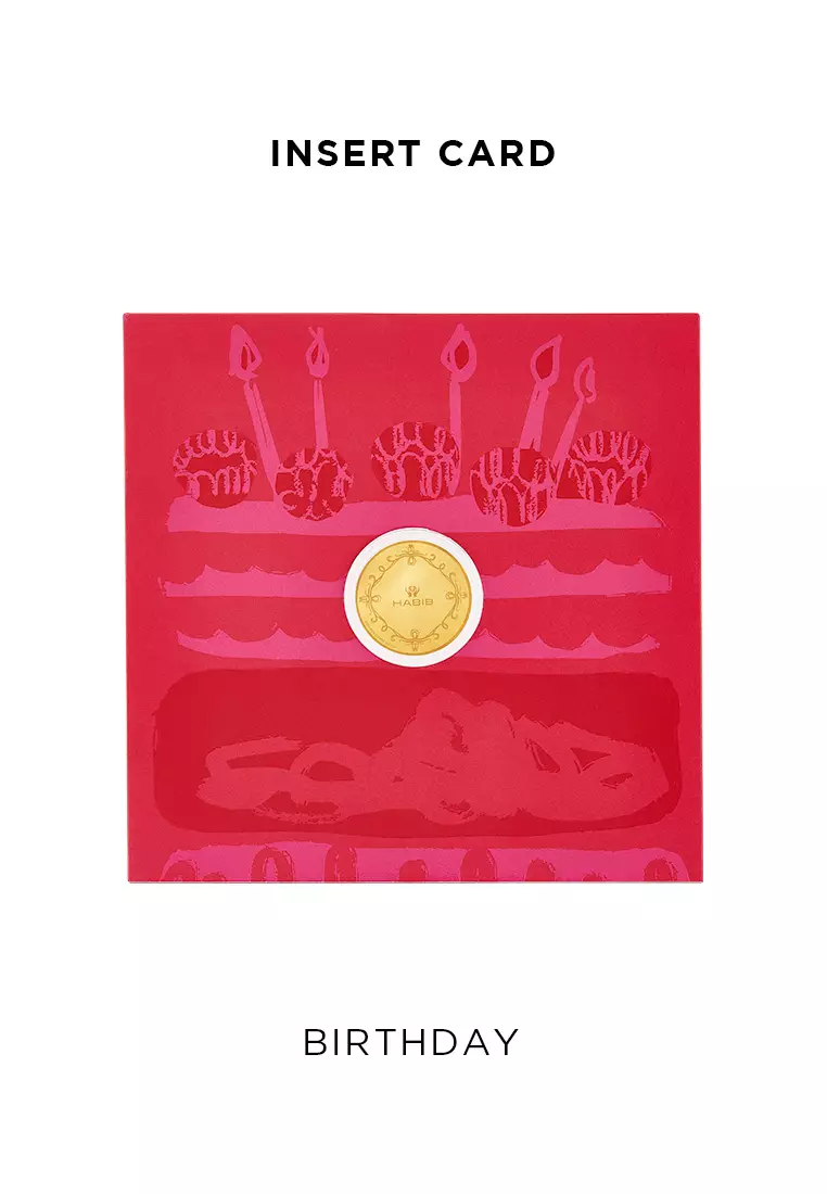 HABIB Joy Collection | 999.9 Gold Wafer Coin (0.20g)