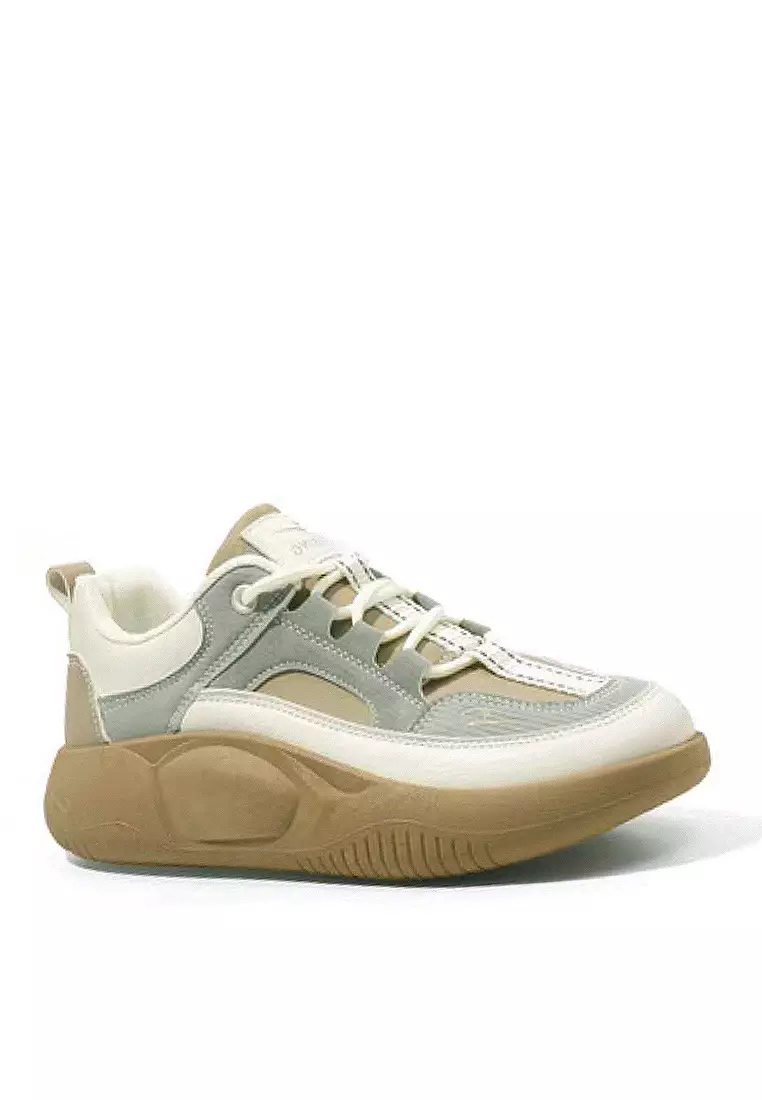 Discount on Twenty Eight Shoes  shoes - SKU: VANSA Colorblock Platform Casual Sneakers VPW-T208