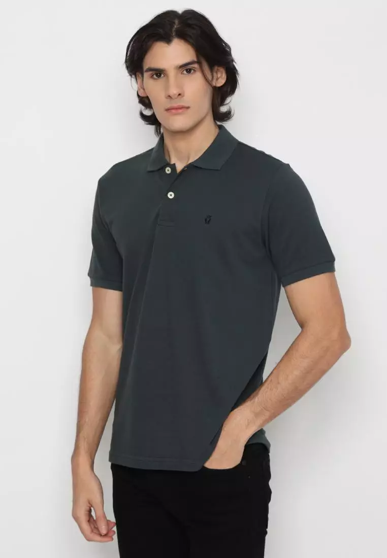 MATSUDA Kaos Polo Shirt Pria Kerah Kushima
