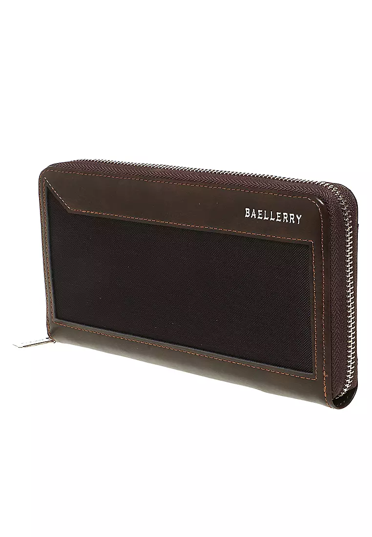 Dompet Fashion Pria Model Panjang Many Slot Material PU Leather ORIGINAL