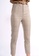 miss Viola beige CHECK TAPERED PANTS WITH LEATHER BELT 66191AA672CA84GS_2