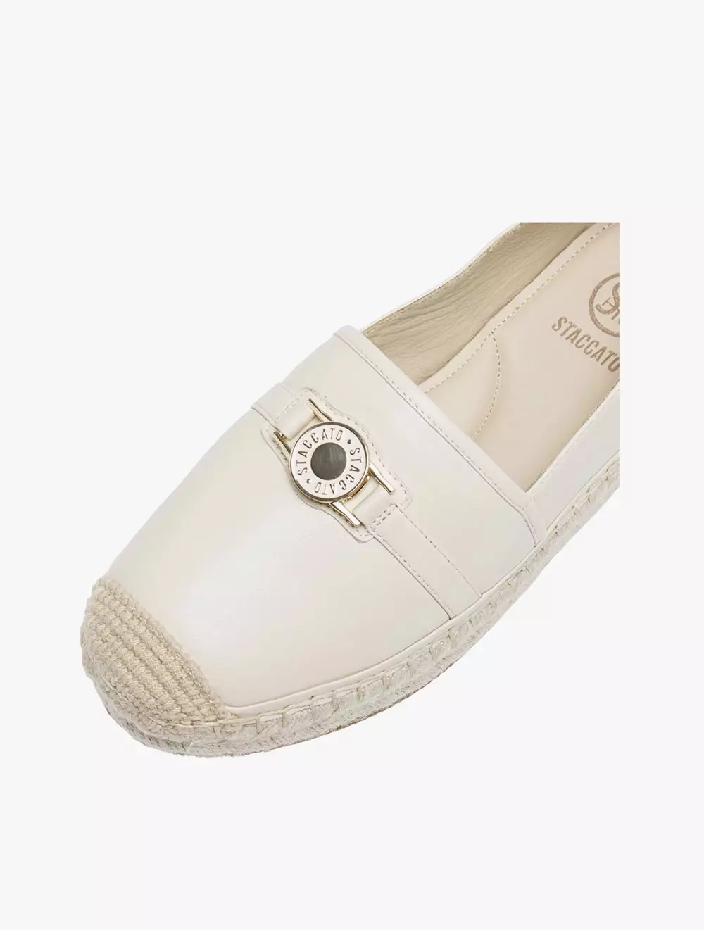 Staccato EDT23-018 Women's Espadrilles Flats - Beige