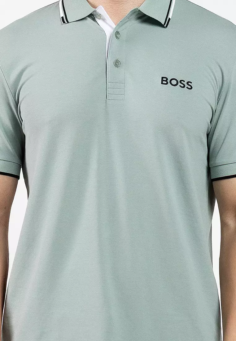 Buy BOSS Paddy Pro Polo Shirt - BOSS Green 2026 Online | ZALORA