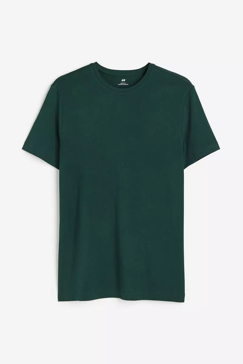 Buy H&M Slim Fit Roundnecked Tshirt 2024 Online ZALORA Philippines