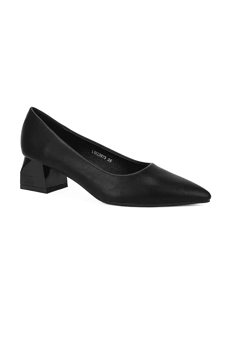 Women's Pumps Shoes LW 23973 Black C34