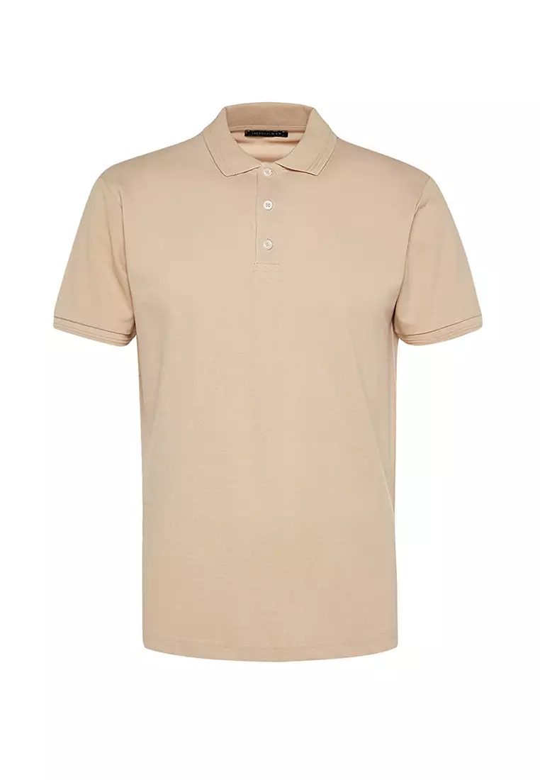 Slim Fit Short Sleeves Polo Shirt
