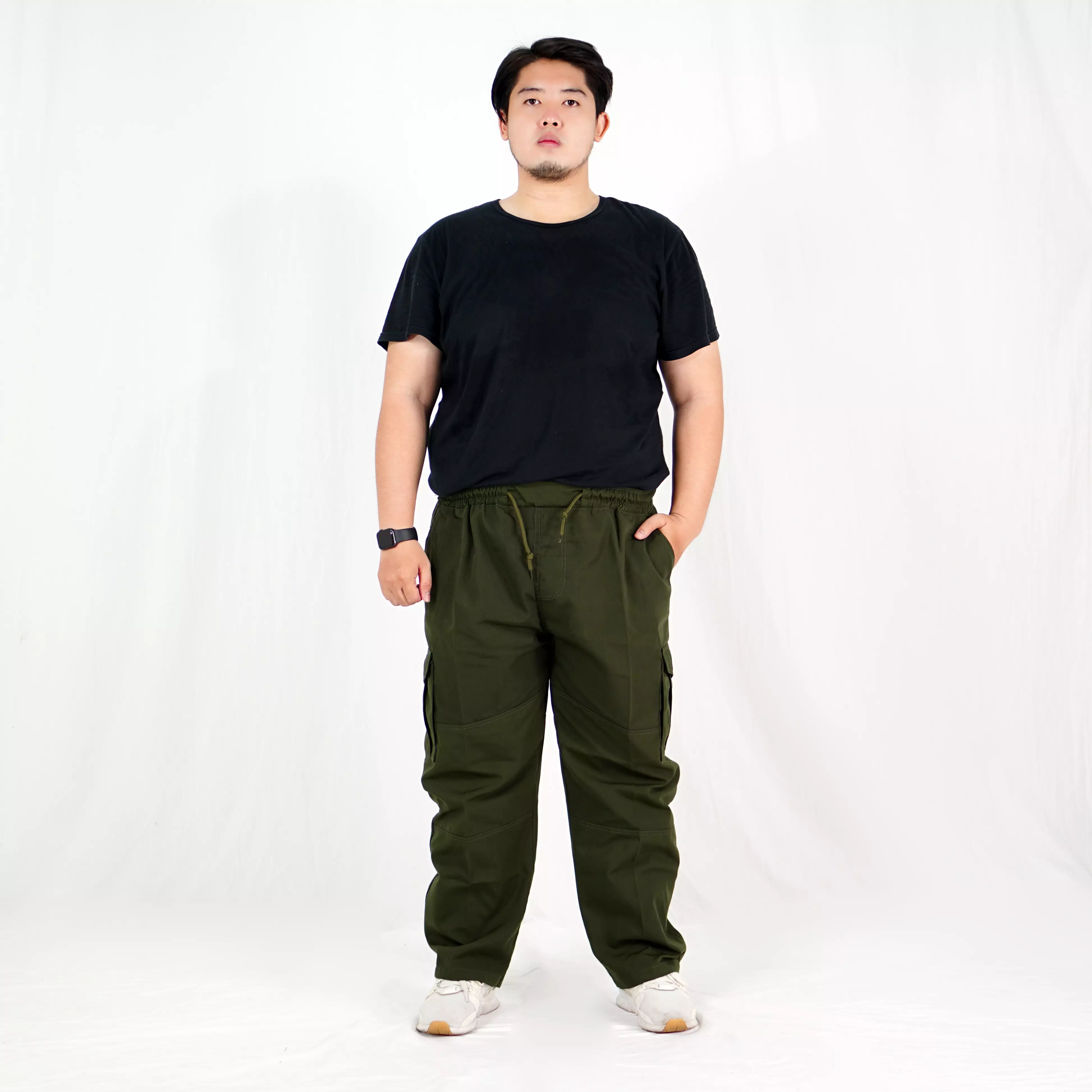  DENNY BIG Celana Cargo Taktikal Ukuran BESAR Celana Cargo ARMY