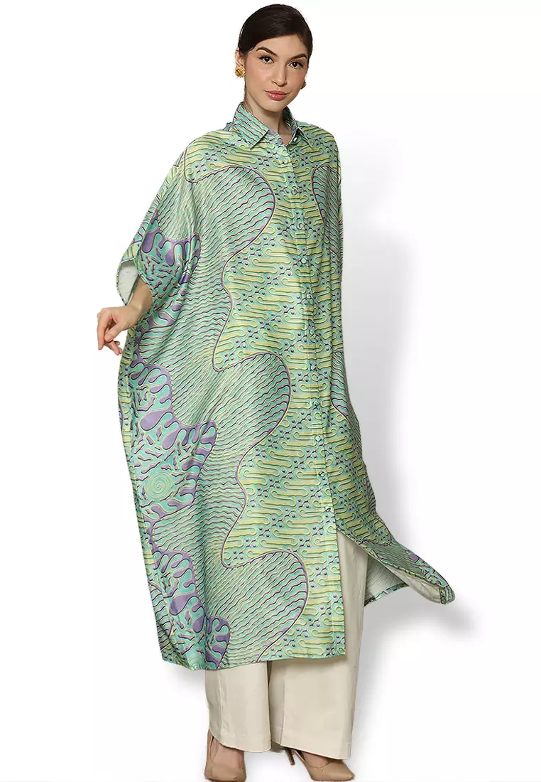 Kanzi Collared Kaftan