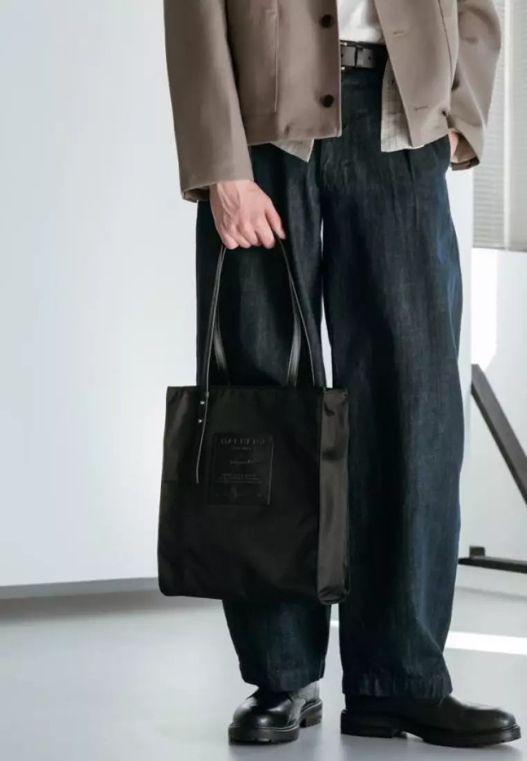 PORTER Nylon Shoulder Bag Black