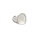 Glamorousky silver 925 Sterling Silver Fashion Simple Geometric Shell Adjustable Open Ring 37B55AC28B56EFGS_1