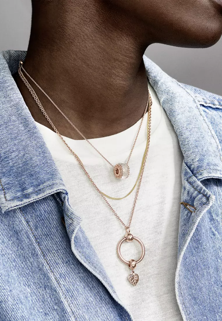 Buy PANDORA Pandora 14k Gold Plated Curb Chain Necklace (60cm