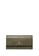 Michael Kors green Large Pebbled Leather Tri-Fold Wallet 3BE25AC806C66DGS_1