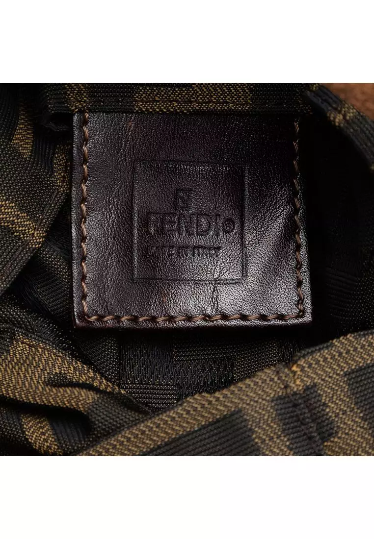 Pre-Loved Fendi Zucca Canvas Tote