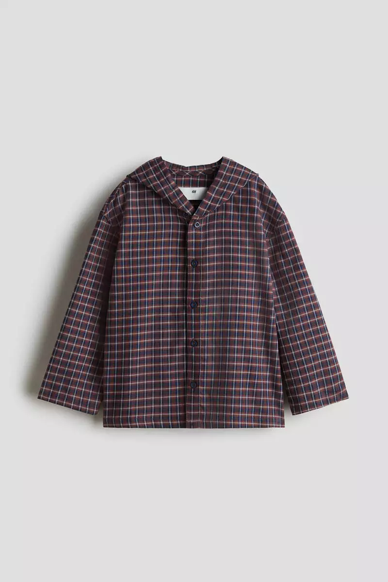 Cotton twill overshirt